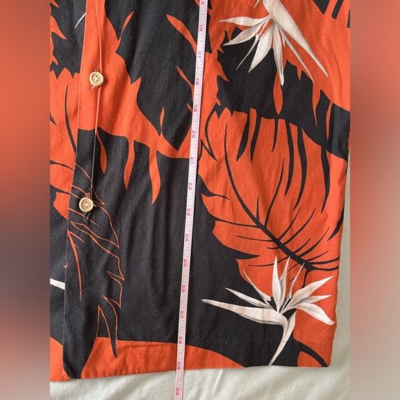 Vintage Banana Bay Red Hawaiian Shirt button up 80s 90s - Picture 5 of 8